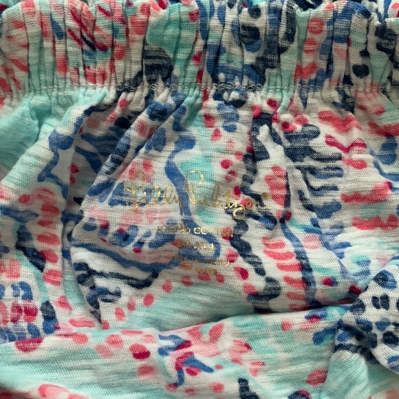 Lilly Pulitzer strapless top - Picture 2 of 2